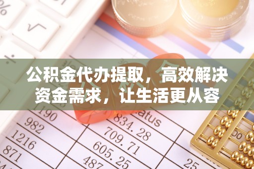 南漳公积金代办提取，高效解决资金需求，让生活更从容