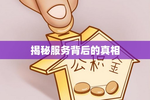 南漳揭秘服务背后的真相