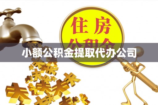 南漳小额公积金提取代办公司