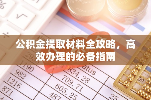 南漳公积金提取材料全攻略，高效办理的必备指南