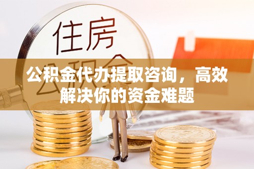 南漳公积金代办提取咨询，高效解决你的资金难题